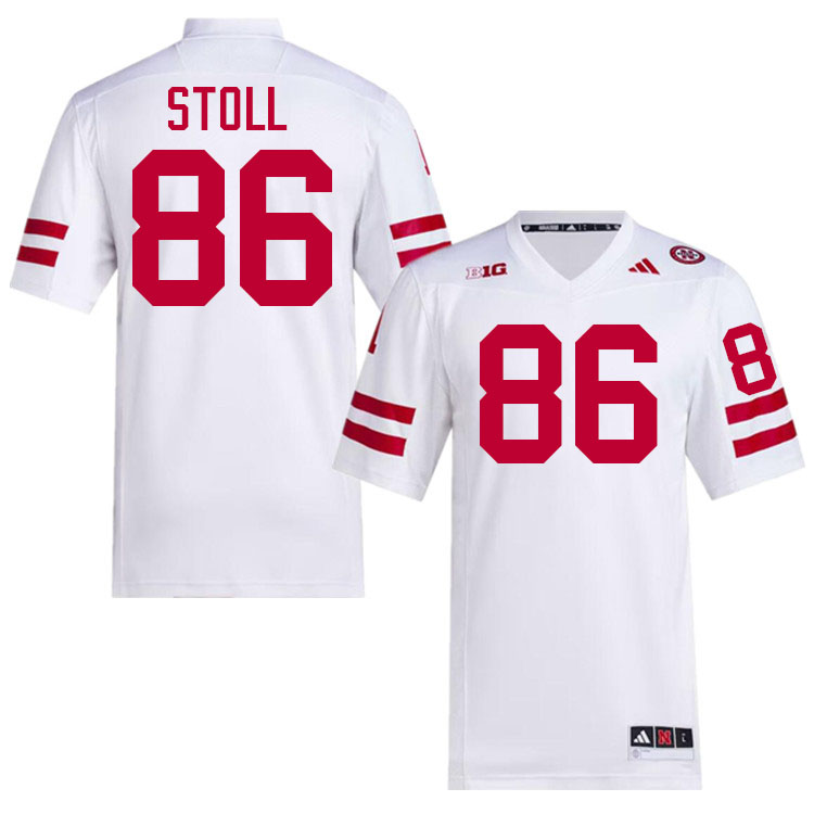 Jack Stoll Nebraska Jersey,Nebraska Cornhuskers Football Uniforms,Jersey-White